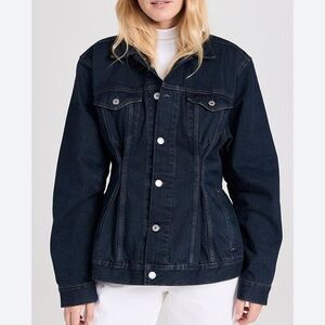 NWT Re/Done corset trucker jacket